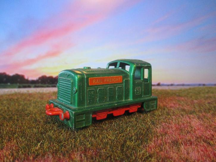Shunter Matchbox Superfast Nr24 1978 Diesel-locomotief, Hobby en Vrije tijd, Modelauto's | Overige schalen, Gebruikt, Auto, Ophalen of Verzenden