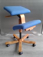 Stokke (Variér) Wing (Lichtblauw), Zeer Mooi!, Huis en Inrichting, Bureaustoelen, Blauw, Ergonomisch, Gebruikt, Ophalen of Verzenden