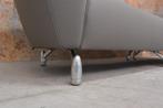 NIEUW beklede grijze leren Leolux Pupilla design hoekbank, 250 tot 300 cm, Leolux, Leolux, Design