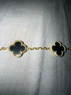 Van Cleef & Arpels armband goud/zwart, Sieraden, Tassen en Uiterlijk, Armbanden, Ophalen of Verzenden, Zo goed als nieuw, Goud