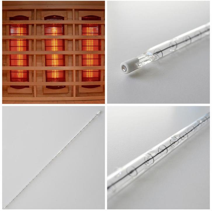 Infrarood Lamp - Volledig Spectrum 53.5 cm - 55 cm - 59 cm, Sport en Fitness, Sauna, Nieuw, Onderdelen, Infrarood, Ophalen of Verzenden