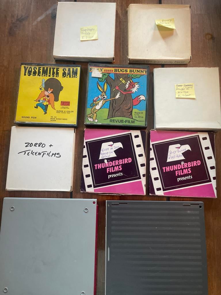 Collectie 8mm en Super 8 Films - Vintage Cartoons, Ophalen of Verzenden, 8mm film