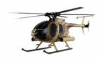 Brushless RC Helikopter Hughes MD500E Military Bruin. RTF, Nieuw, Ophalen of Verzenden, Helikopter, RTF (Ready to Fly)