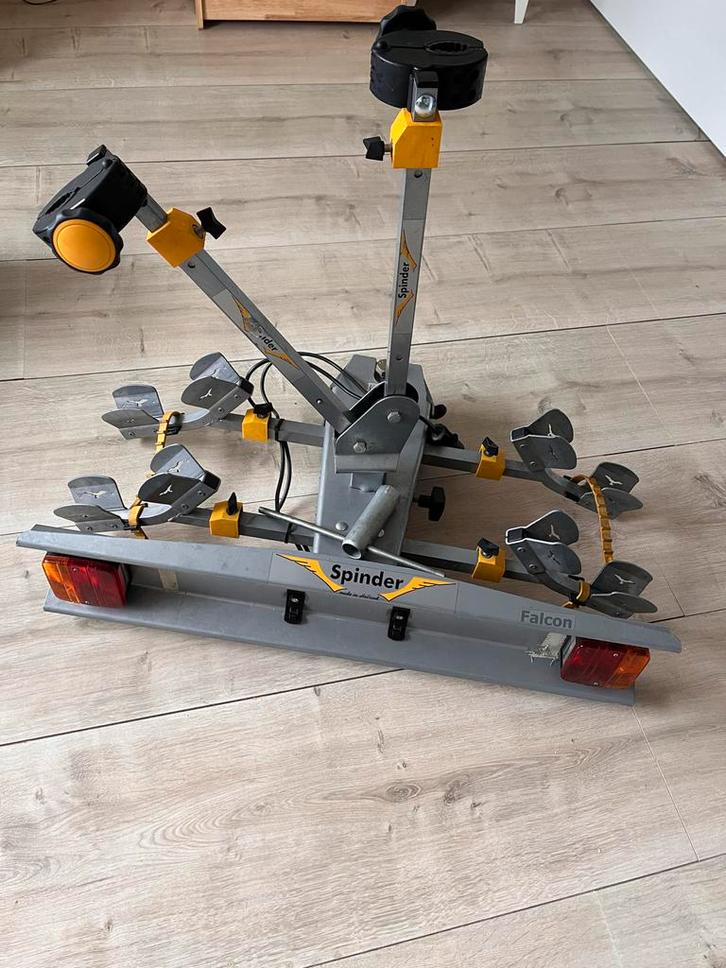 Spinder Falcon Fietsendrager - 2 Fietsen, Auto diversen, Fietsendragers, Gebruikt, Trekhaakdrager, 2 fietsen, Ophalen