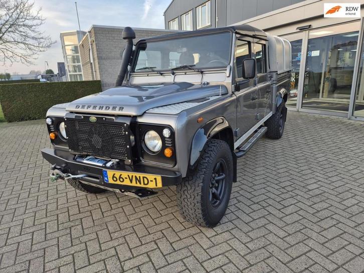 Land Rover Defender 2.4 TD 130" S Crew Cab, Auto's, Land Rover, Bedrijf, Te koop, 4x4, Airconditioning, Centrale vergrendeling