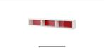 IKEA ODDA Wandkast - Wit/Rood, Ophalen, Gebruikt