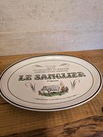 Antiek Serveerbord 'Le Sanglier' Gien, Antiek en Kunst, Ophalen of Verzenden