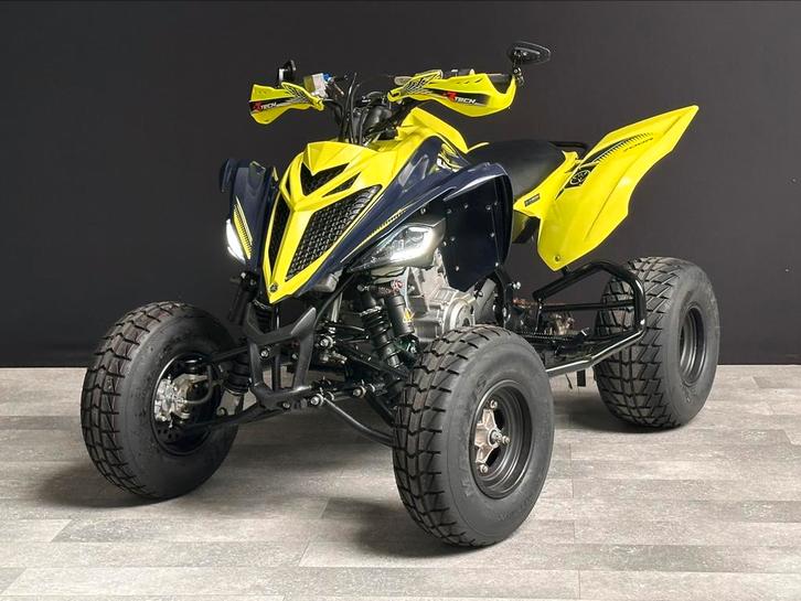 Nieuwstaat Yamaha Raptor 700 R 2018 3500km yfm NL kenteken, Motoren, Quads en Trikes, Ophalen