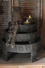 Chakki tafel 'antique black', Huis en Inrichting, Www.jufbrocante.nl, Www.jufbrocante.nl, Nieuw, Ophalen of Verzenden