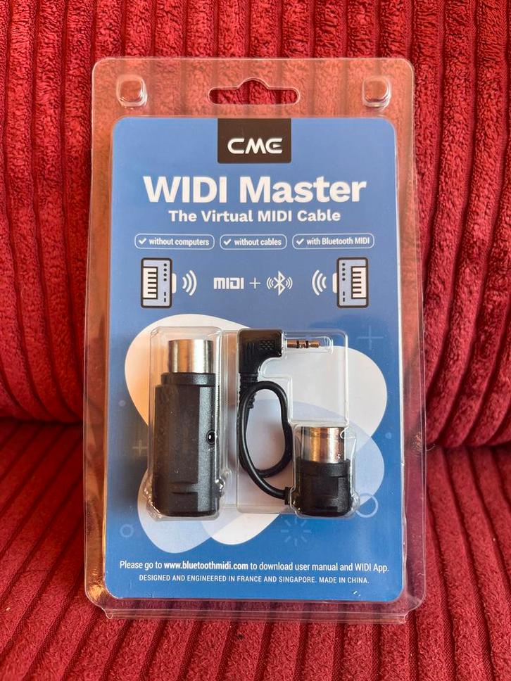 CME WIDI Master - Draadloze MIDI Adapter, Muziek en Instrumenten, Kabels en Stekkers, Nieuw, Instrument, Ophalen of Verzenden