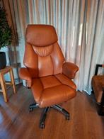 hJh office 608230 XXL Directiestoel prado kunstleer bruin, Ophalen, Gebruikt, Bruin, Bureaustoel