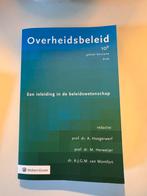 Overheidsbeleid, Ophalen of Verzenden, Zo goed als nieuw, Sociale wetenschap