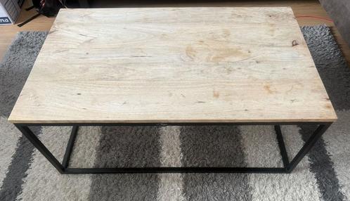 Moderne Salontafel 60 x 100 cm - Giga Meubelen, Huis en Inrichting, Tafels | Salontafels, Gebruikt, Minder dan 50 cm, 50 tot 100 cm
