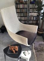 Vintage Rotan Fauteuil, Ophalen of Verzenden, Zo goed als nieuw, 75 tot 100 cm, 50 tot 75 cm