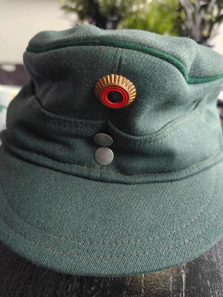 Duitse Politiepet 1970...maat 57, Verzamelen, Ophalen of Verzenden, Landmacht, Duitsland, Kleding of Schoenen