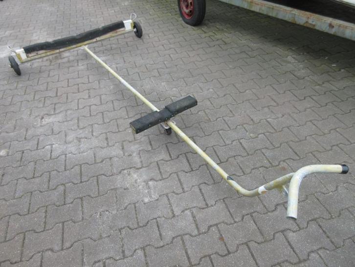 Strandkar, strandtrailer, handtrailer gegalvaniseerd, Watersport en Boten, Accessoires en Onderhoud, Gebruikt, Overige typen, Ophalen