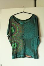 Groen shirt ( Desiqual.) Maat M., Maat 38/40 (M), Desiqual, Ophalen of Verzenden, Zo goed als nieuw