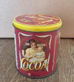 Cacaoblik van houten, Verzamelen, Blikken, Ophalen of Verzenden, Gebruikt, Overige, Overige merken