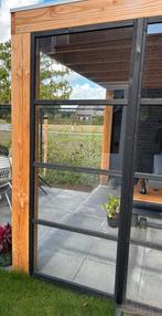 Glazen wandpaneel met houten omlijsting, Tuin en Terras, Overkappingen, Ophalen, Nieuw, Overige typen