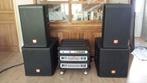 JBL Speakers- JBL MRX 518 & JBL MRX 515 & 2x Crown xti 2000, Ophalen, Zo goed als nieuw, Minder dan 500 watt, P.A.