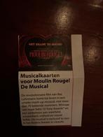 Kaartjes  Moulin Rouge, Tickets en Kaartjes, Theater | Musical, Twee personen, Januari