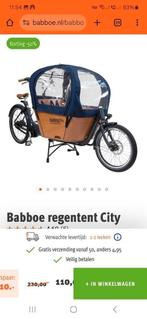 Nieuw Babboe regentent Bleu City bakfiets, Ophalen of Verzenden, Nieuw, Overige merken