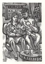 0540 Ex Libris Nederland : Jan Battermann, 1971, Verzenden