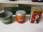 Zeer mooie leuke antieke keukenspullen als gehele set., Verzamelen, Blikken, Ophalen of Verzenden, Zo goed als nieuw, Overige merken
