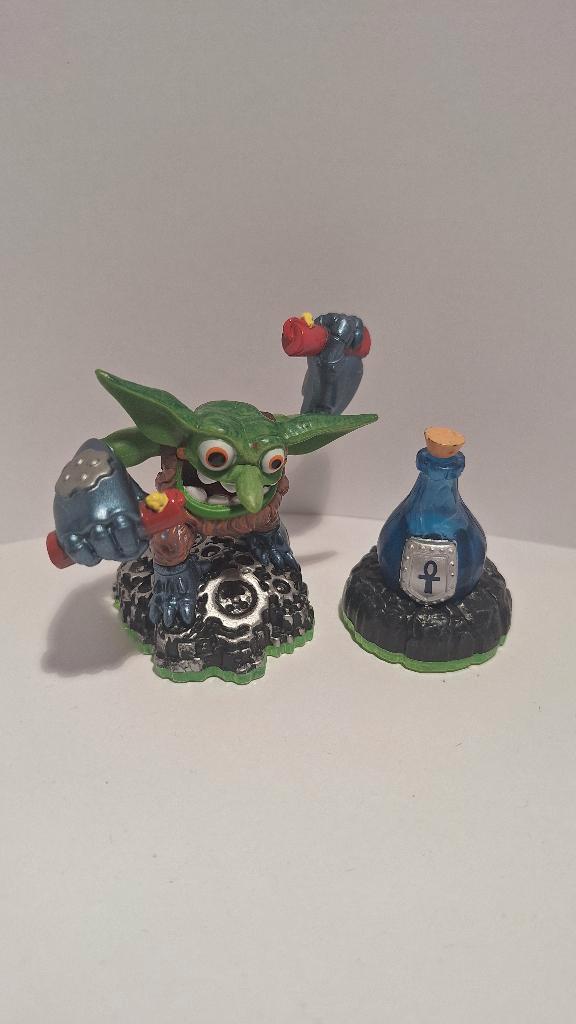 Skylanders Boomer + Anvil Rain, Spelcomputers en Games, Games | Nintendo Wii, Zo goed als nieuw, Avontuur en Actie, 2 spelers