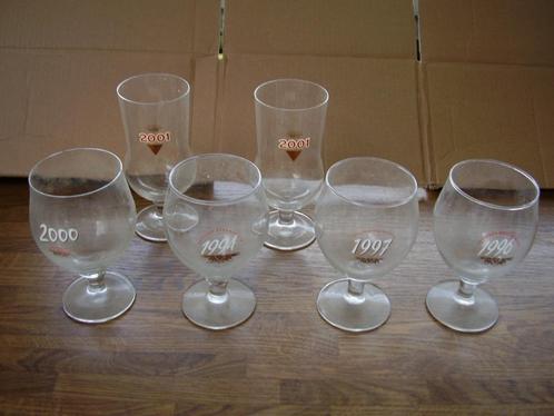 3 glazen Heineken met jaartal, Verzamelen, Biermerken, Zo goed als nieuw, Glas of Glazen, Heineken, Ophalen of Verzenden