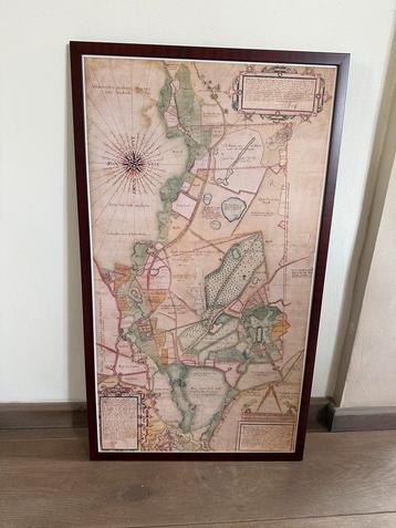 Antieke landkaart Breda 1621 Mastbos beschikbaar voor biedingen