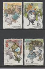GB - Michelnr 797-800 - illustraties kinderboeken, Postzegels en Munten, Verzenden, Gestempeld