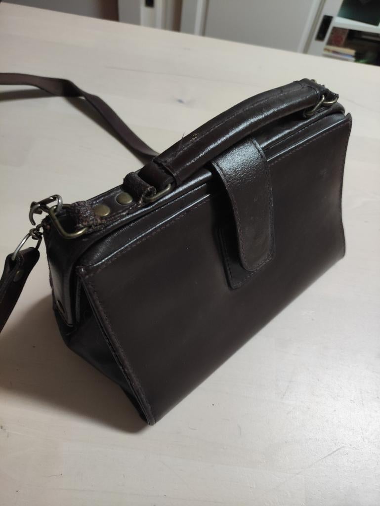 Kleine handtas in dokterstas-stijl, Ophalen of Verzenden