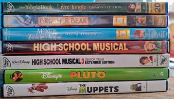 7 Disney films  beschikbaar voor biedingen