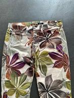 J419 Please maat S=36 broek 7/8e jeans beige/bruin/groen, Kleding | Dames, Beige, Please, Ophalen of Verzenden, Zo goed als nieuw