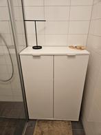 Mooie witte kast voor badkamer of kantoor, Ophalen, Zo goed als nieuw, 25 tot 50 cm