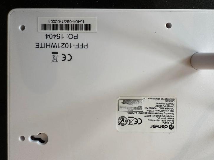 Denver Digitale Fotolijst - Wit, Audio, Tv en Foto, Fotografie | Digitale fotolijsten, Gebruikt, 8 tot 12 inch, 2 GB of meer, Ophalen of Verzenden