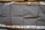 Een TAFELLOPER ZWART  140x45    nieuw, Diversen, Kerst, Ophalen of Verzenden, Nieuw