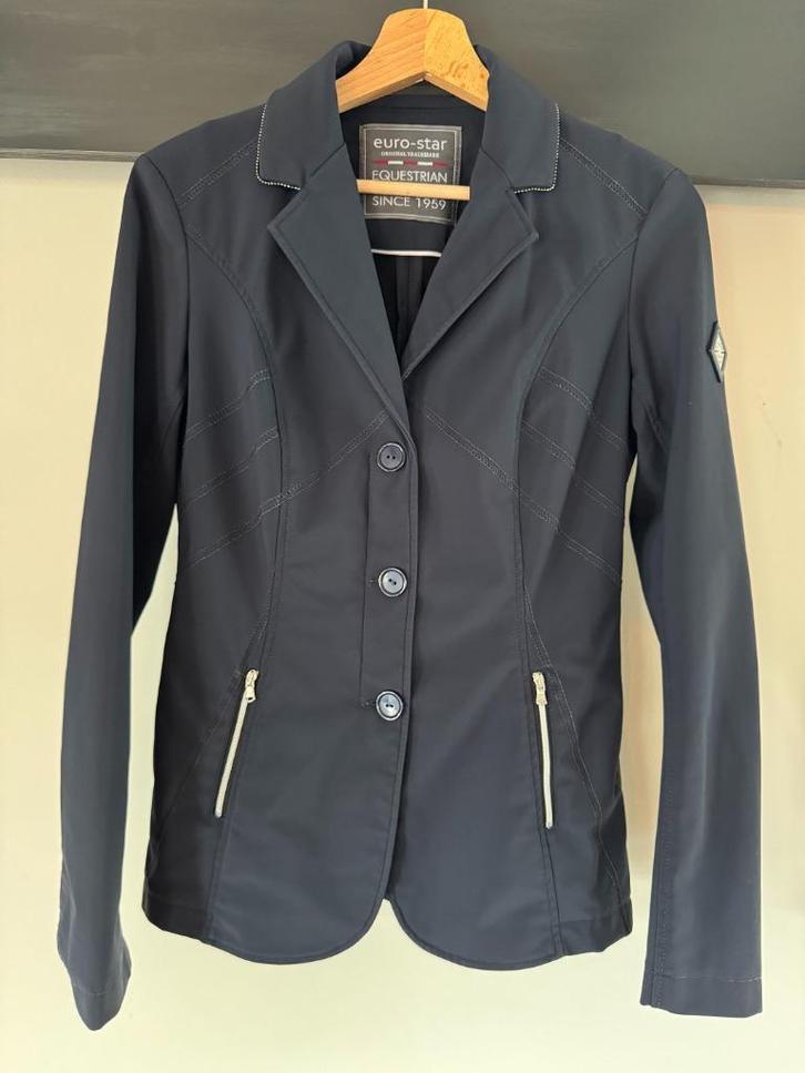 Wedstrijdjasjes Eurostar en Cavallo, Dieren en Toebehoren, Paardrijkleding, Zo goed als nieuw, Dames, Bovenkleding, Dressuur, Ophalen of Verzenden