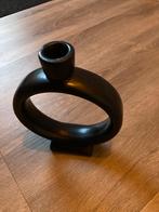Kaarsenstandaard zwart standaard donut, Ophalen of Verzenden