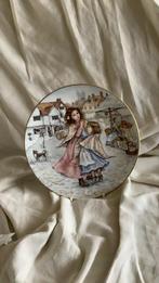 Kerst wandbord Royal Worcester 1988 Christmas Plate, Antiek en Kunst, Ophalen of Verzenden