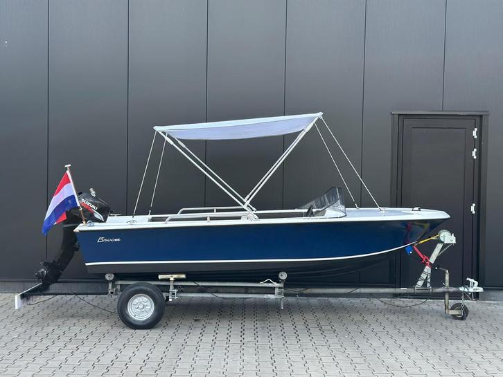 Broom 420 Speedboot/Tourboot - Vaarklaar met Trailer!, Watersport en Boten, Motorboten en Motorjachten, Gebruikt, Polyester, Tot 6 meter
