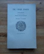 De vrije Fries deel 44 uit 1960 Fries genootschap, Boeken, Ophalen of Verzenden, 20e eeuw of later, Zo goed als nieuw