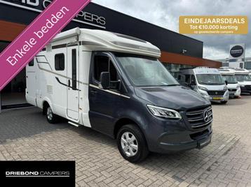 Hymer MLT 580 V6 190PK Enkele Bedden Led-Xenon Zonnepanelen beschikbaar voor biedingen