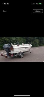 Ryds 435 DLF met motor en trailer, Watersport en Boten, 10 tot 30 pk, Ophalen of Verzenden, Zo goed als nieuw, 3 tot 6 meter