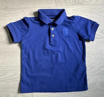 Originele blauwe EMPORIO ARMANI Polo shirt maat 110, ZGAN! beschikbaar voor biedingen