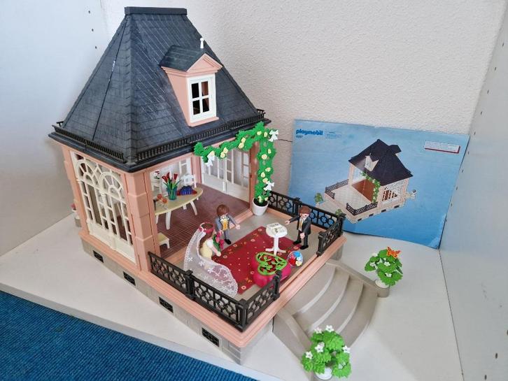 Playmobil 4297 en 4299 Huwelijkspaviljoen met instructies, Kinderen en Baby's, Speelgoed | Playmobil, Gebruikt, Complete set, Ophalen of Verzenden