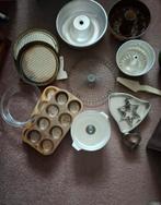 Diverse bakspullen ovenschaal etc jaren '60, Ophalen of Verzenden, Gebruikt