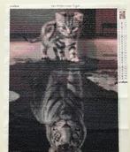 Afgemaakte diamond painting 30x40 cm, Ophalen, Nieuw, Knutselwerk