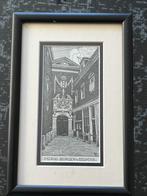 ets Ingang Burgerweeshuis te Amsterdam, Antiek en Kunst, Ophalen of Verzenden